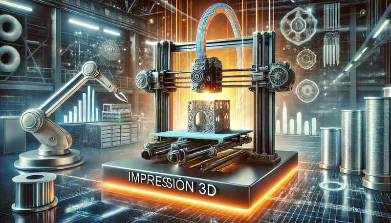 Imagen para el artículo Impresión 3D: Revolucionando la Producción en la Manufactura Avanzada