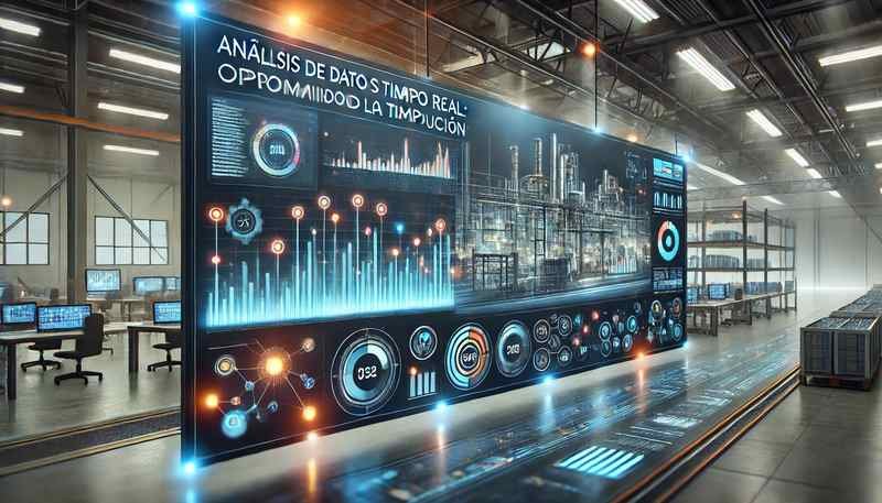 Imagen para el artículo Análisis de Datos en Tiempo Real: Optimizando la Producción