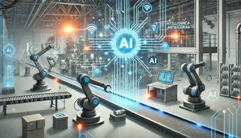 Imagen para el artículo Inteligencia Artificial en la Manufactura: Automatización Inteligente