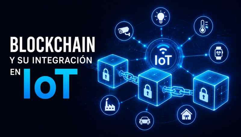 Imagen para el artículo Blockchain y su integración en IoT