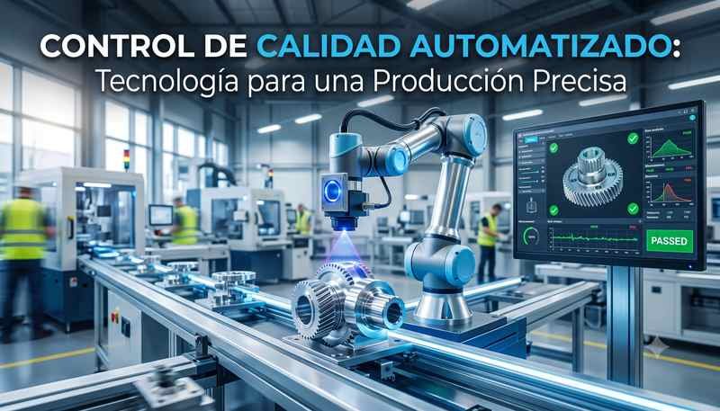 Imagen para el artículo Control de Calidad Automatizado: Tecnología para una Producción Precisa