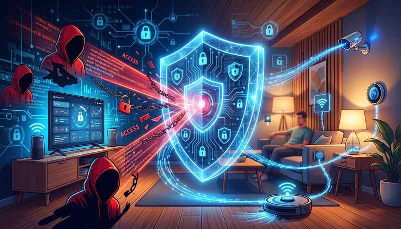 Imagen para el artículo Ciberseguridad para dispositivos conectados en casa